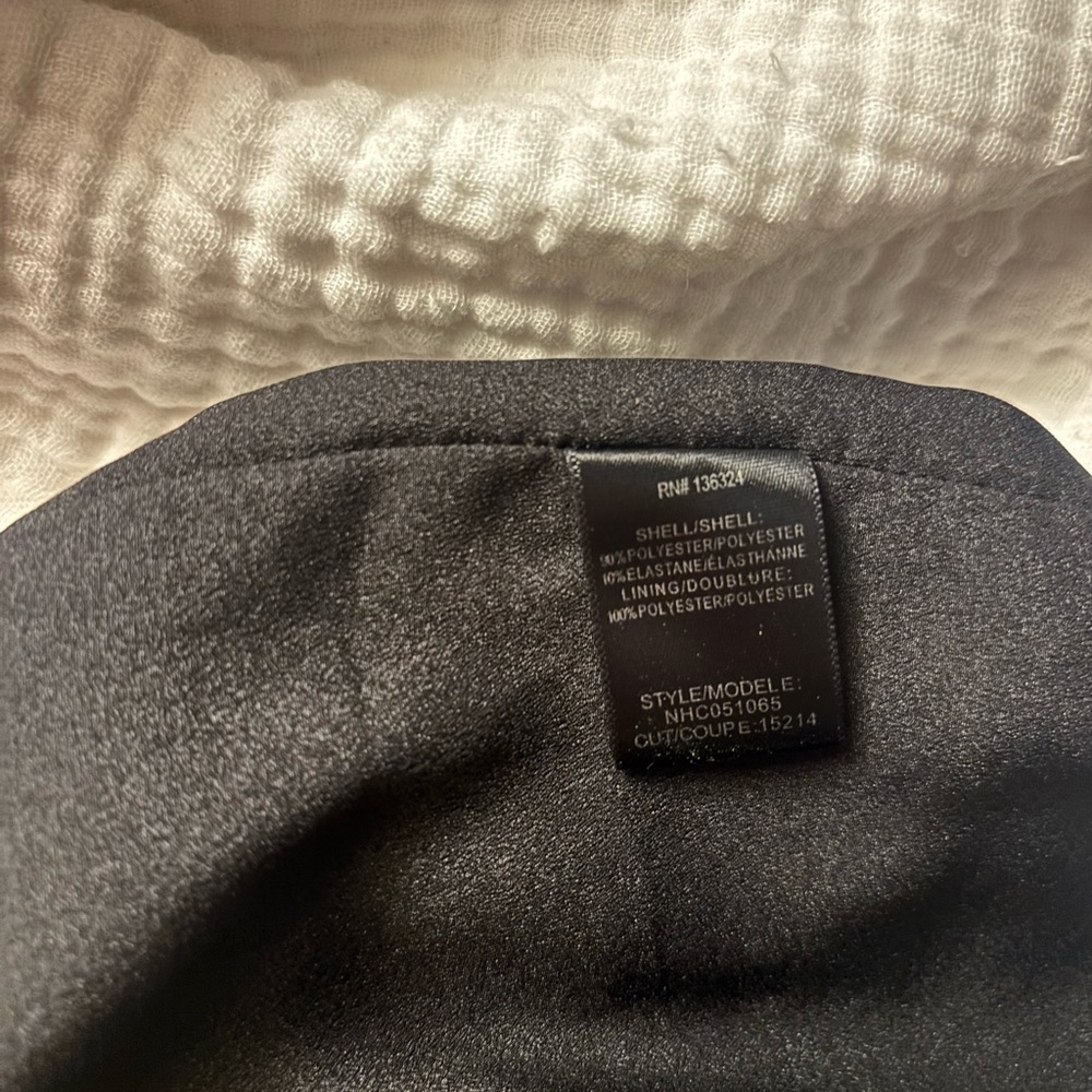 Halston Heritage Little Black Dress Midsize - Picture 6 of 6
